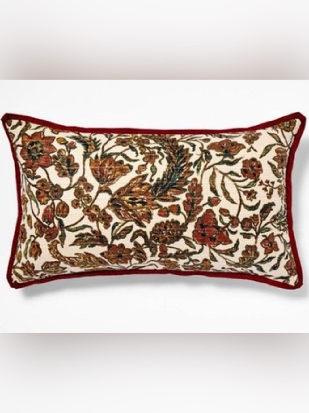 Studio McGee x Threshold Jacobean pillow